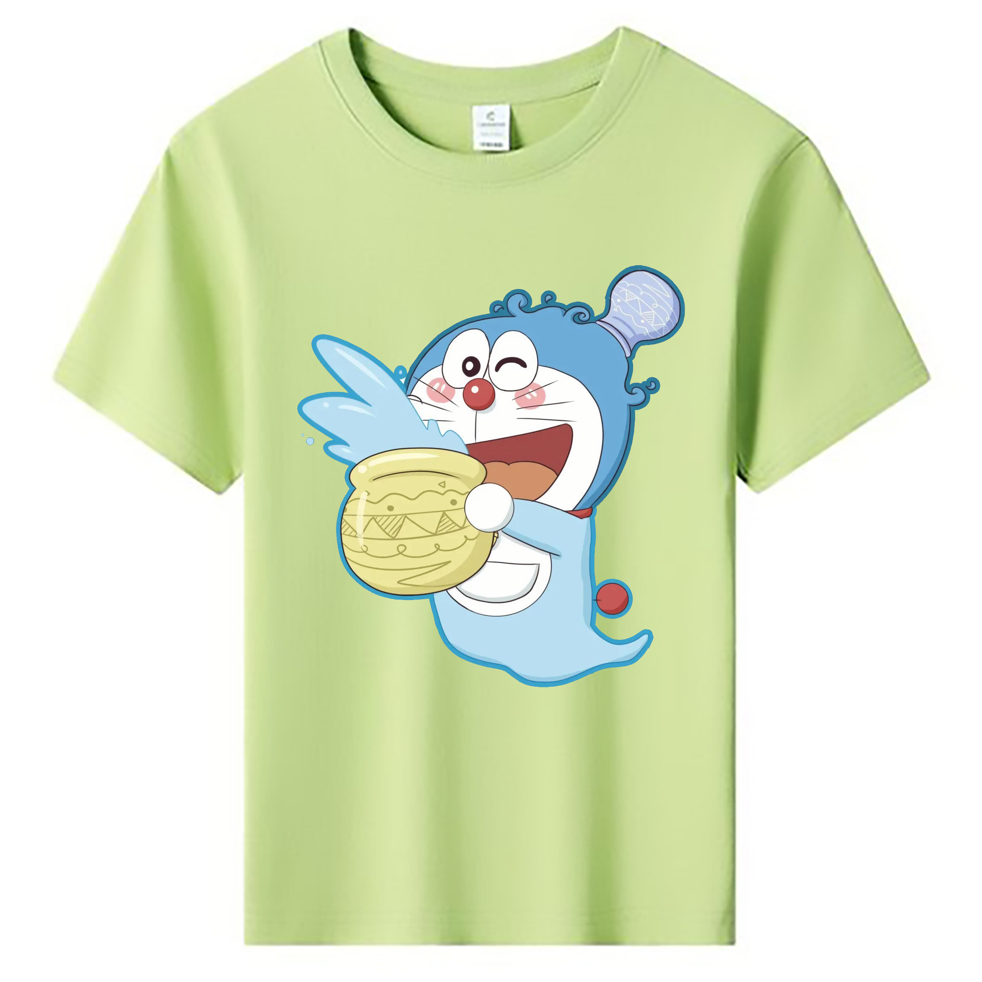 （画像用） ドラえもん Doraemon 綿100％キッズTシャツ（フロントプリント）